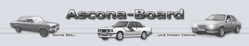 Ascona-Board - Das Forum rund um den Ascona A,B,C